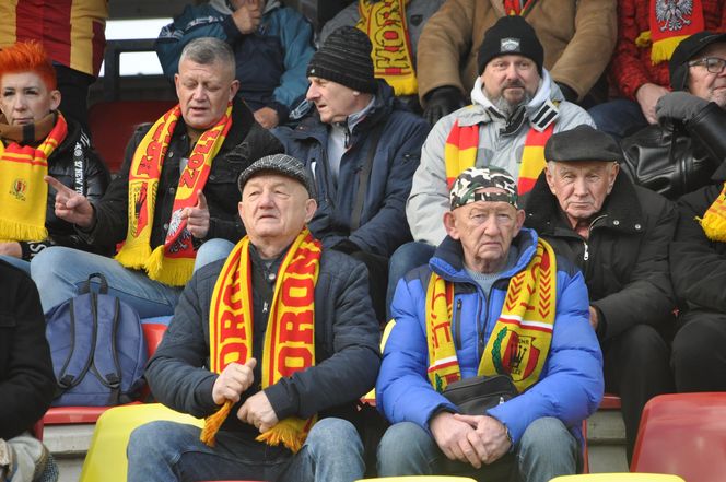 Kibice na meczu Korona Kielce - Górnik Zabrze. 1.12.2024