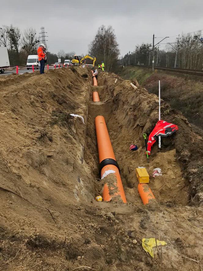 Budowa węzła Granitowa - grudzień 2019