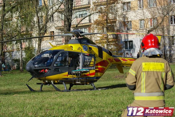 Mysłowice. LPR lądował do nieprzytomnego 2-letniego dziecka