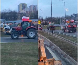 Rolnicy ruszyli na Lublin! Tak wyglądał ich przejazd ulicami miasta