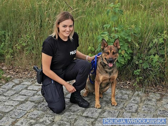 Policyjny pies pomógł uratował 32-latka, który chciał odebrać sobie życie