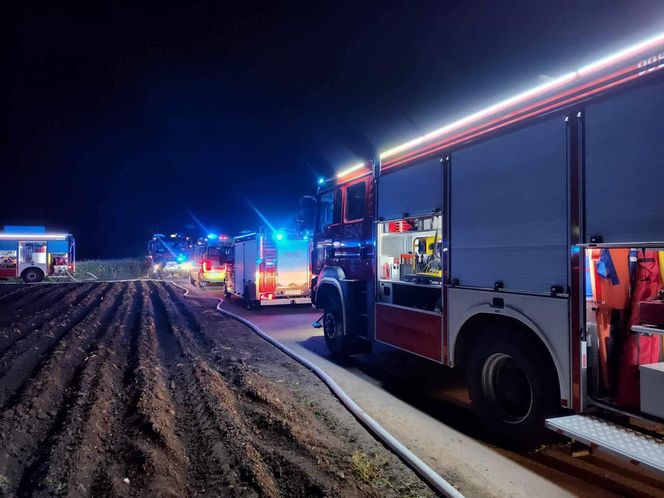 Tragiczny pożar pod Waśniowem