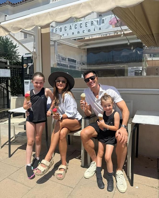 Robert Lewandowski na wakacjach