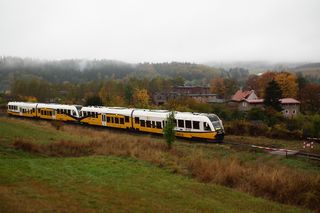 Spalinowy SA134 na trasie