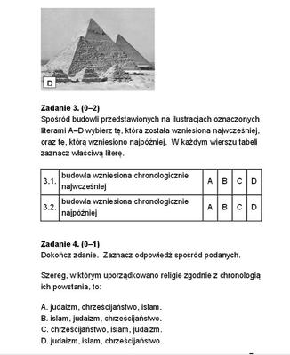 Strona 7. Egzamin gimnazjalisty. CZĘŚĆ HISTORIA-WOS