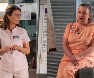 	Na dobre i na złe odc. 957.  Jadzia (Aldona Jankowska), Kinga Lipska (Magdalena Kumorek)