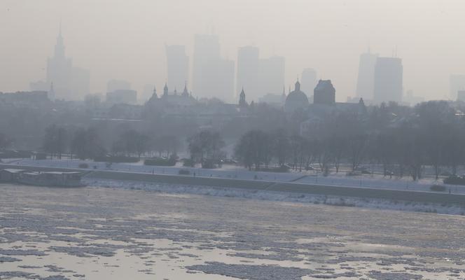 Wielki smog nad Warszawą