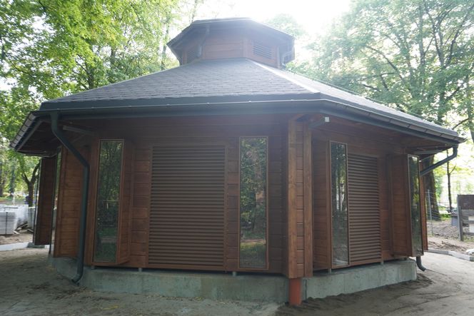 Tężnia solankowa w Parku Planty
