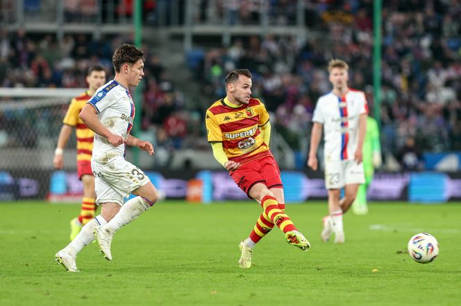 Górnik Zabrze - Jagiellonia Białystok, zdjęcia kibiców i zawodników z meczu 13. kolejki PKO BP Ekstraklasy