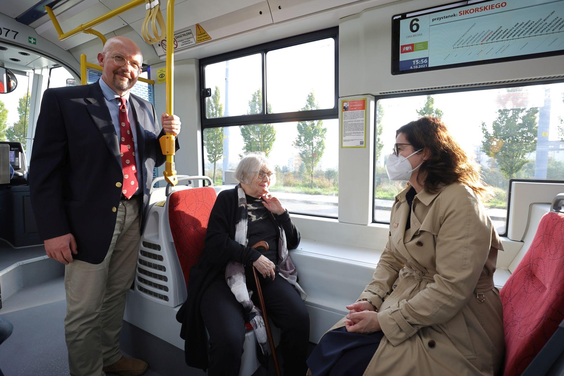 Warszawa ma pomnik, Gdańsk tramwaj Zachwatowicza