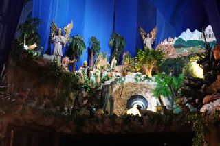 Szopka Bożonarodzeniowa u Franciszkanów na Placu Bernardyńskim w Poznaniu