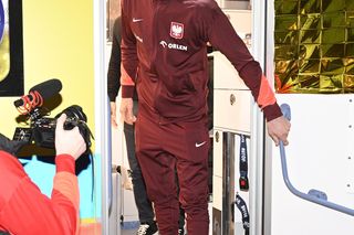 Lewandowski poszedł na badania po konferencji kadry