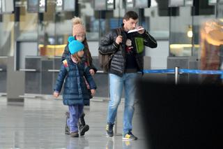 Mąż Kaczyńskiej zabrał dzieci na ferie