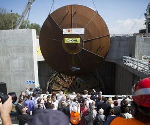 Damroka  drążyła tunel pod Martwą Wisłą w Gdańsku