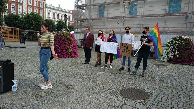 pikieta LGBT Leszno