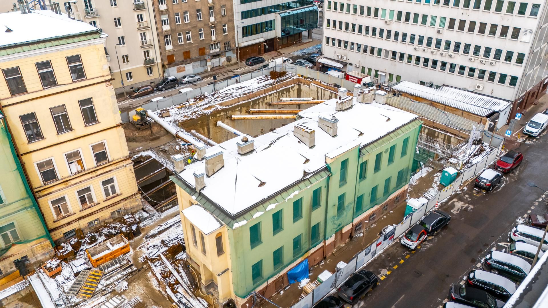 Budowa Muzeum Getta Warszawskiego 