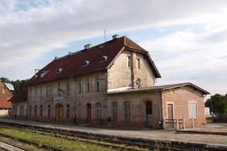 Dworzec kolejowy w Węgorzewie