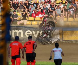 GP Polski w Gorzowie: Zderzenie Martina Vaculika i Kaia Huckenbecka