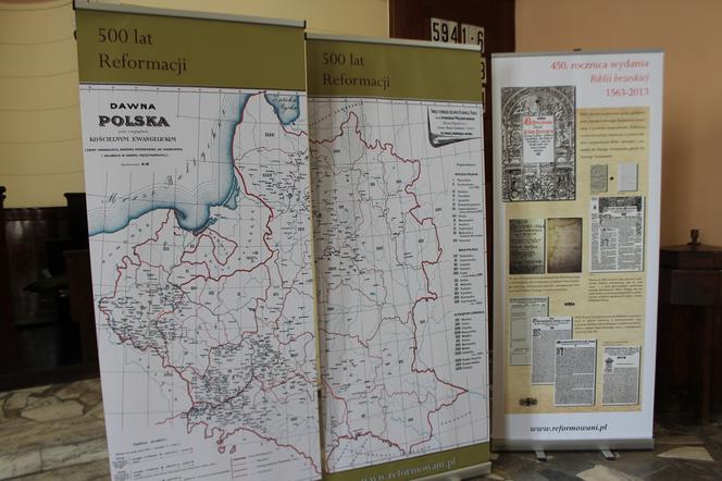 Wystawa 500 lat Reformacji dostępna jest do końca maja