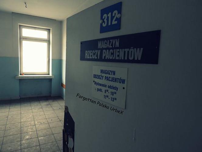 Tak wyglada opuszczona część szpitala we Wrocławiu
