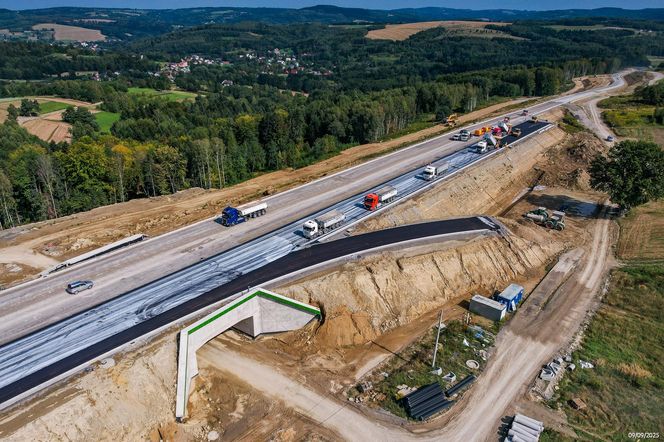Budowa drogi ekspresowej S19 na odcinku Babica - Jawornik