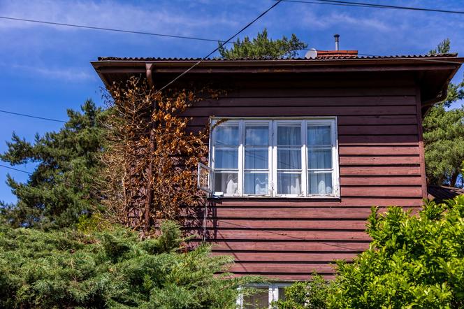 Boernerowo w Warszawie - zdjęcia drewnianego przedwojennego osiedla domów