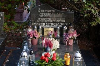 Grób Zbigniewa Lwa-Starowicz 