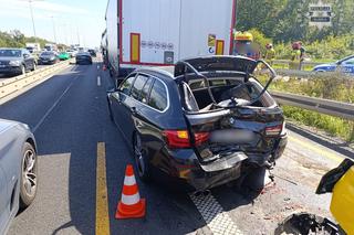 Wypadek na A4 w Śląskiem