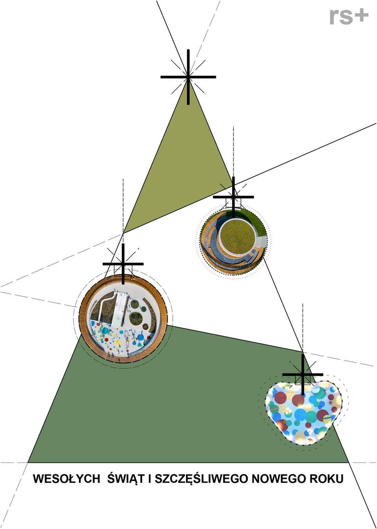 Najfajniejsze kartki świąteczne od pracowni architektonicznych AD 2023