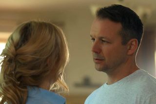 	Barwy szczęścia, odcinek 3061. Bruno (Lesław Żurek), Karolina (Marta Dąbrowska)