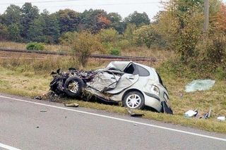 Małżeństwo zginęło w wypadku na torach pod Iławą. W tym samym miejscu wcześniej zginął ich syn