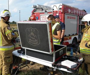 Poszukiwania dronów w Polsce. 600 policjantów i strażaków w akcji