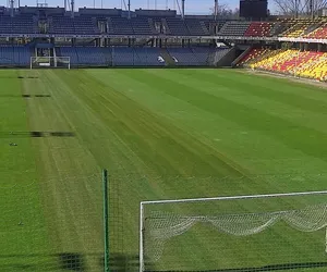 Wymienili murawę na stadionie Korony