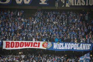 Kibice na meczu Lech Poznań - Widzew Łódź bawili się świetnie. Humory popsuli im piłkarze Kolejorza 