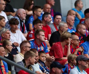 Kibice na meczu Piast Gliwice - Górnik Zabrze