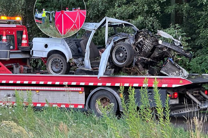 30-latek jechał gruzem BMW bez drzwi i okien. Zginął na miejscu