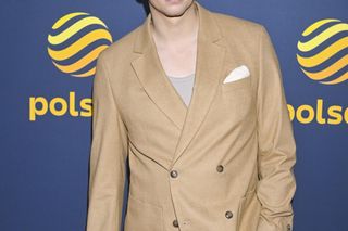 Był czarnym koniem Tańca z Gwiazdami. Teraz na ściance pokazał żonę i dzieci