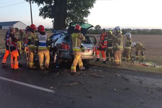 Tragiczny wypadek! Zginął kierowca i pasażerka