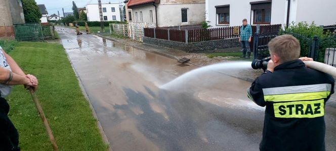 Racibórz znalazł się pod wodą. Wielkie ulewy przeszły nad śląskim miastem