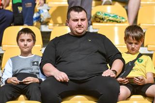 Kibice na meczu GKS Katowice - Odra Opole