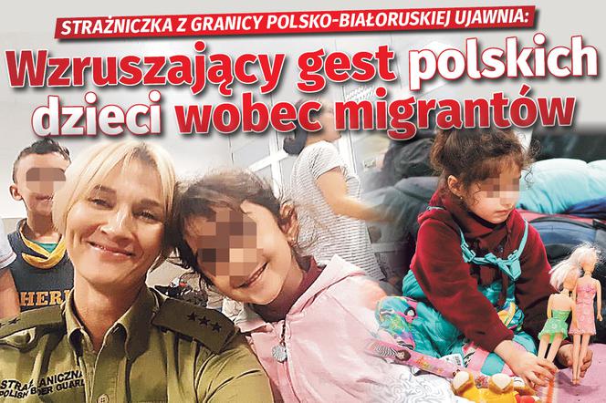 Wzruszający gest polskich dzieci wobec migrantów