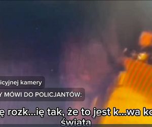 Pokazali, jak wygląda policyjna interwencja. Wszystko widać na nagraniu