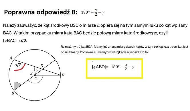 Przykłady z egzaminu maturalnego