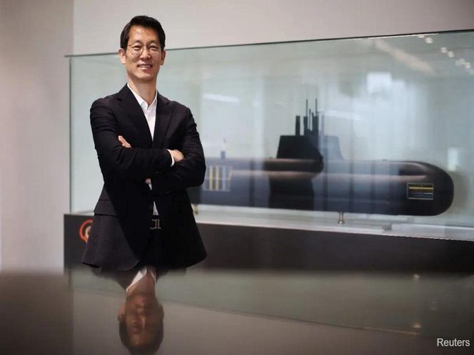 Steve SK Jeong, szef działu Naval Ship International Business Department w Hanwha Ocean