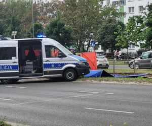 Śmiertelny wypadek na przejściu dla pieszych w Łodzi. Siła uderzenia była bardzo duża