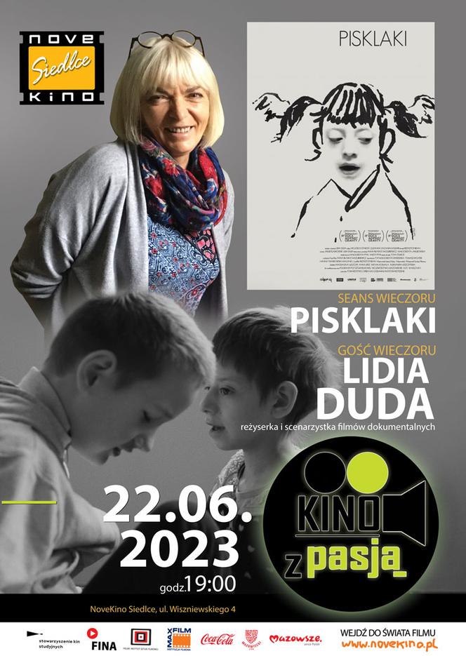 Spotkanie z Lidią Dudą i projekcja jej filmu „Pisklaki” w ramach cyklu „Kino z pasją”!