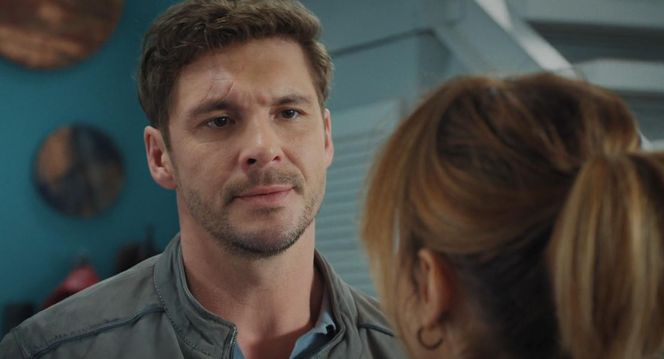 M jak miłość odc. 1850. Kama (Michalina Sosna), Marcin (Mikołaj Roznerski) 