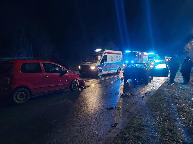 Wypadek Iłżecka 19.12.21 Starachowice