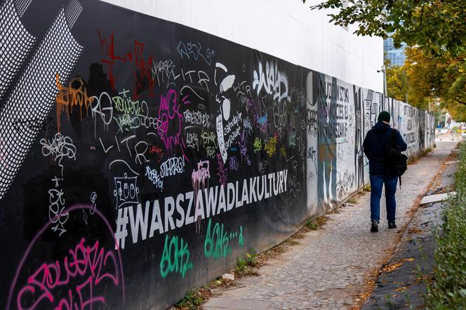 Graffiti w Warszawie – płot