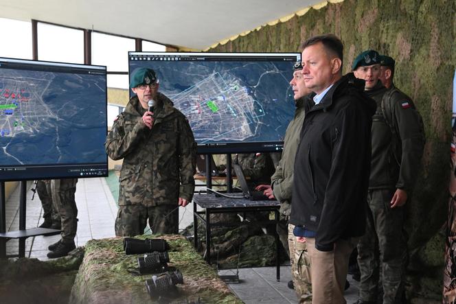 Minister Błaszczak w Centrum Szkolenia Bojowego Drawsko